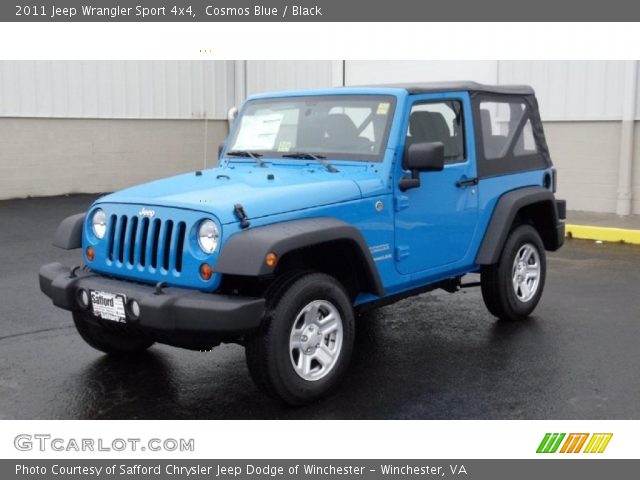 2011 Jeep Wrangler Sport 4x4 in Cosmos Blue