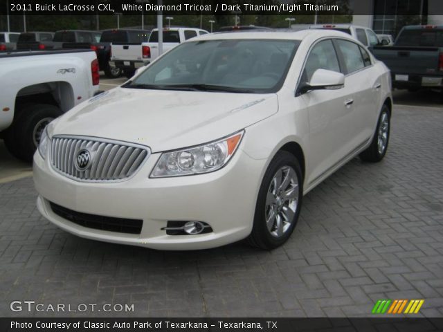 2011 Buick LaCrosse CXL in White Diamond Tricoat