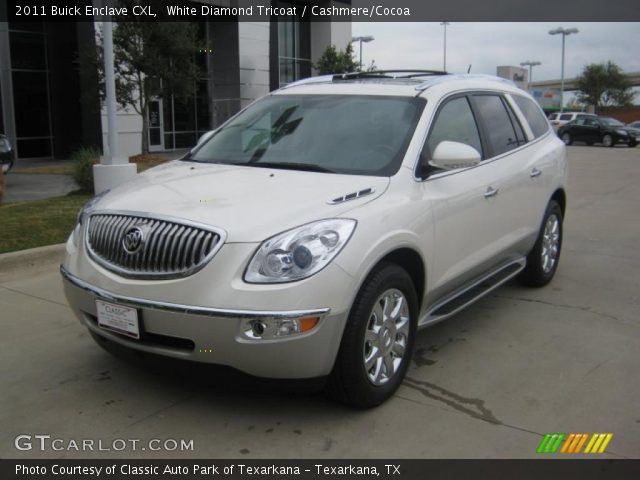 2011 Buick Enclave CXL in White Diamond Tricoat
