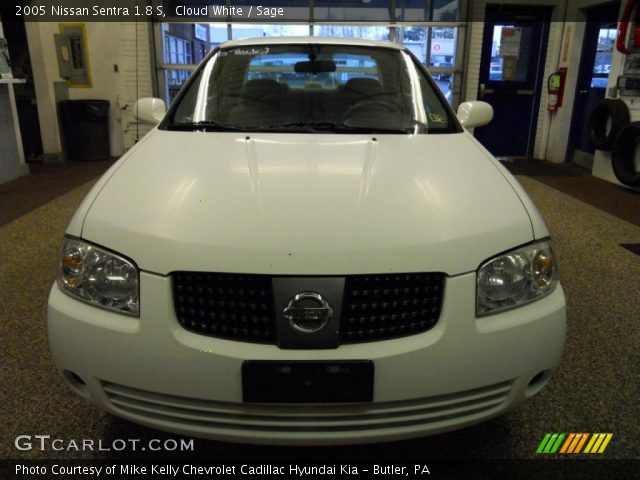 2005 Nissan Sentra 1.8 S in Cloud White