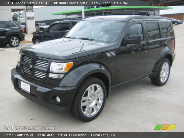 2011 Dodge Nitro Heat 4.0 in Brilliant Black Crystal Pearl
