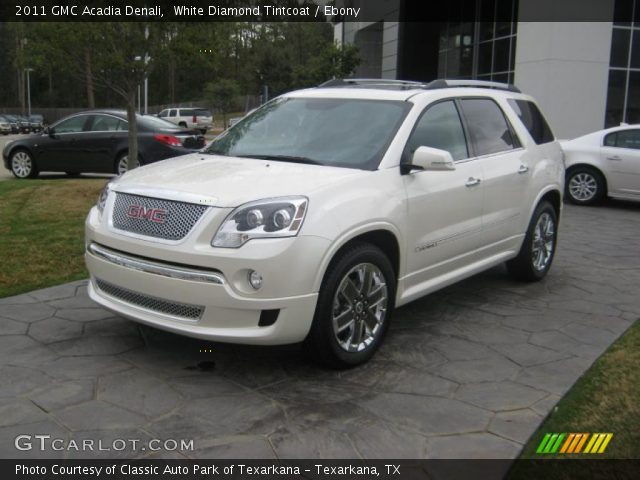 Gmc acadia white diamond #2