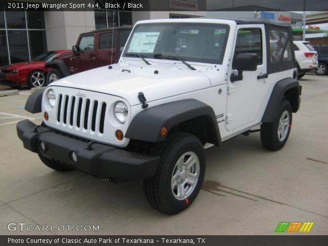 2011 Jeep Wrangler Sport 4x4 in Black
