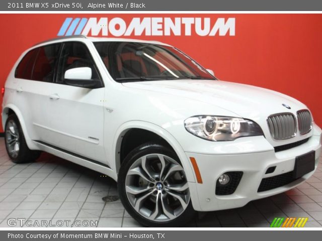 2011 BMW X5 xDrive 50i in Alpine White