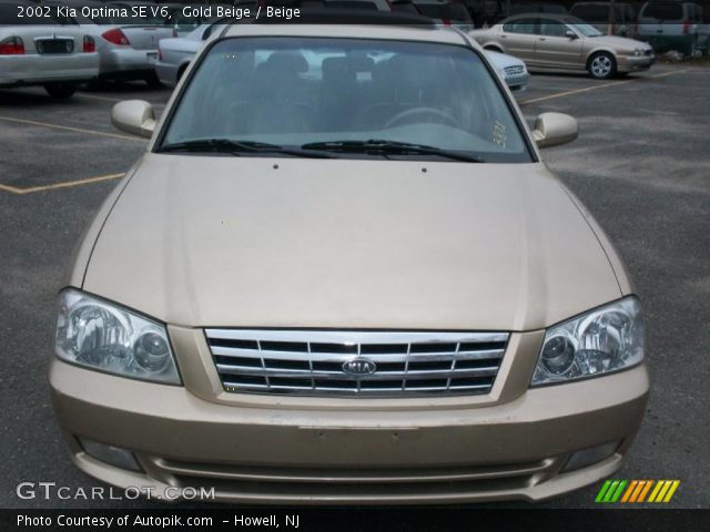 2002 Kia Optima SE V6 in Gold Beige