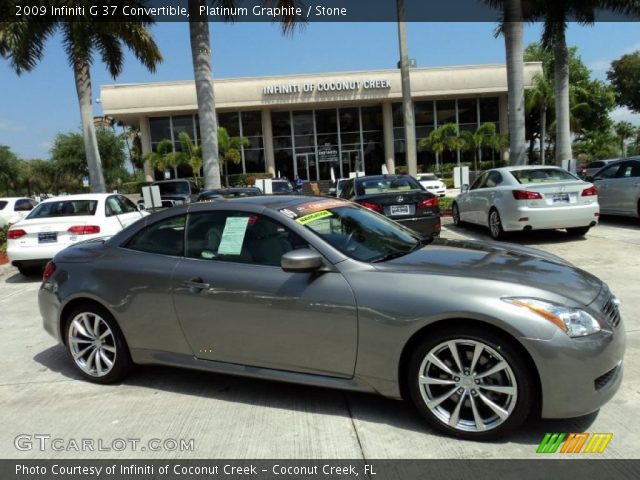 2009 Infiniti G 37 Convertible in Platinum Graphite
