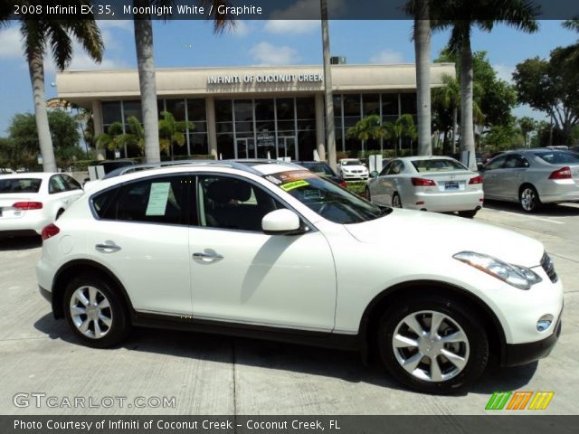 2008 Infiniti EX 35 in Moonlight White