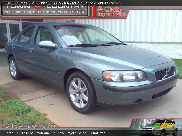 2002 Volvo S60 2.4 in Platinum Green Metallic