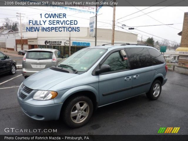 2006 Dodge Caravan SXT in Butane Blue Pearl