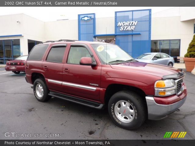 2002 GMC Yukon SLT 4x4 in Garnet Red Metallic