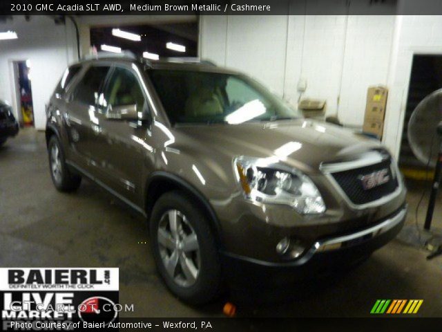 2010 GMC Acadia SLT AWD in Medium Brown Metallic