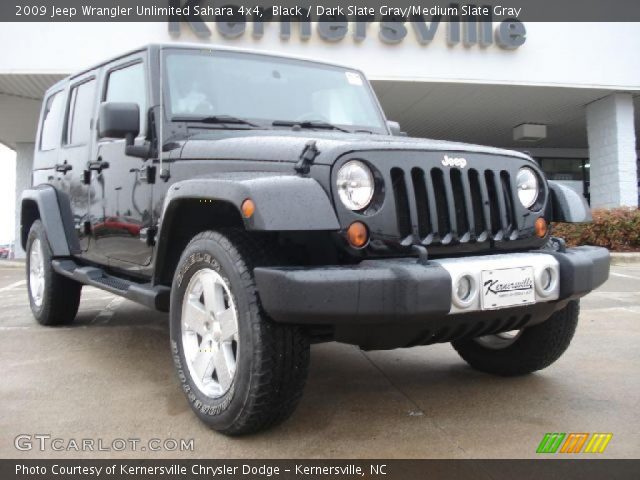 2009 Jeep Wrangler Unlimited Sahara 4x4 in Black