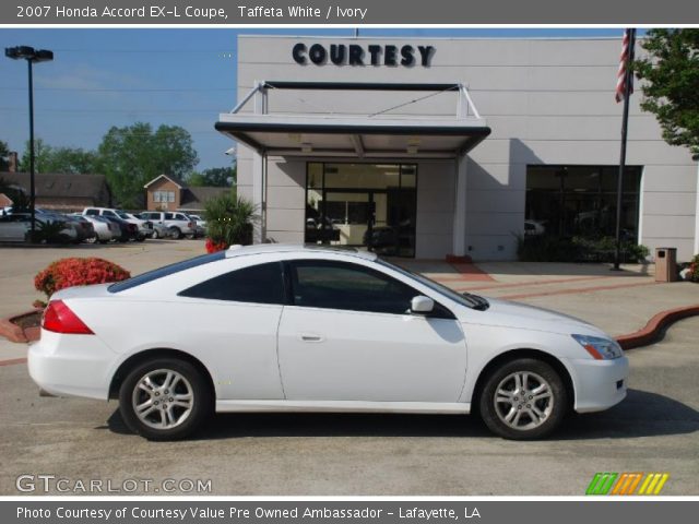 2007 Honda Accord EX-L Coupe in Taffeta White