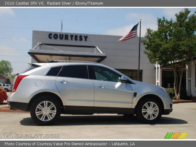 2010 Cadillac SRX V6 in Radiant Silver