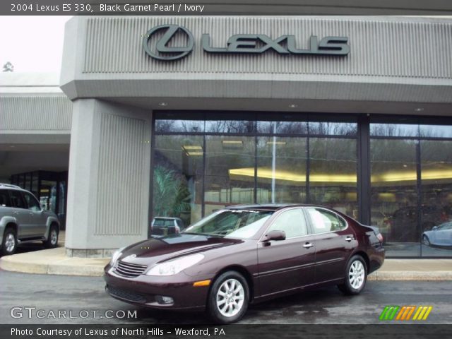 2004 Lexus ES 330 in Black Garnet Pearl