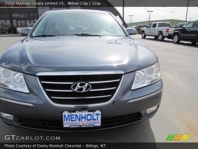 2009 Hyundai Sonata Limited V6 in Willow Gray