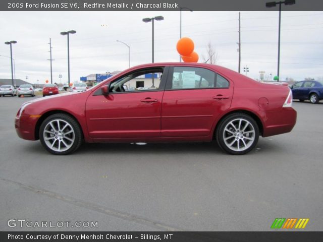 2009 Ford Fusion SE V6 in Redfire Metallic