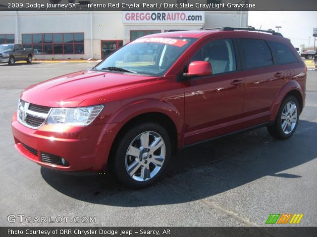 2009 Dodge Journey SXT in Inferno Red Crystal Pearl