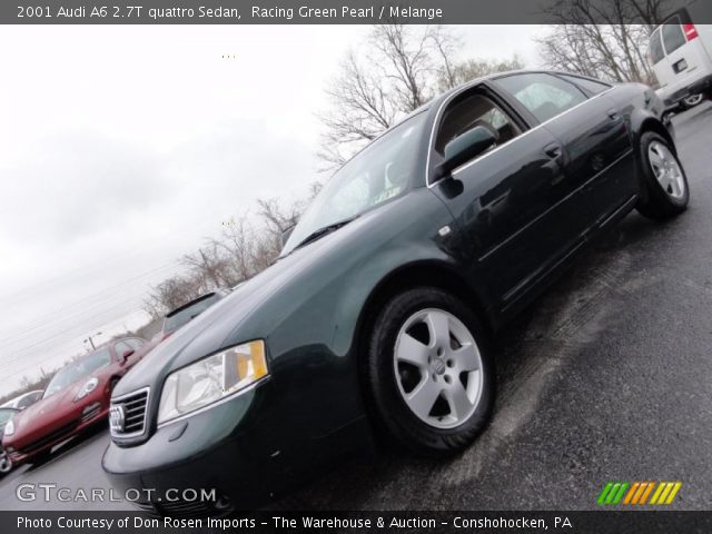 2001 Audi A6 2.7T quattro Sedan in Racing Green Pearl