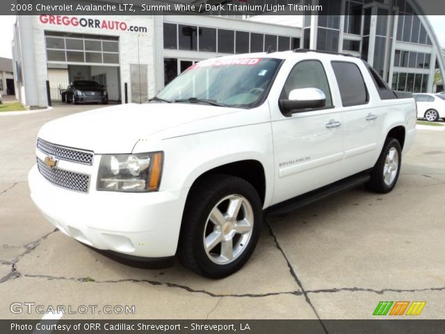 2008 Chevrolet Avalanche LTZ in Summit White