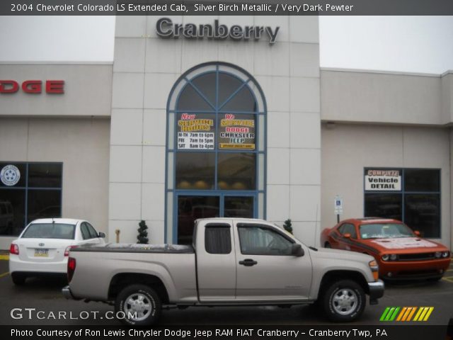 2004 Chevrolet Colorado LS Extended Cab in Silver Birch Metallic