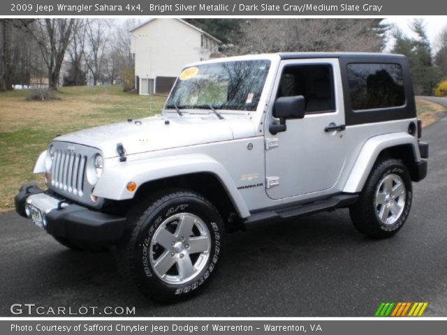 2009 Jeep Wrangler Sahara 4x4 in Bright Silver Metallic