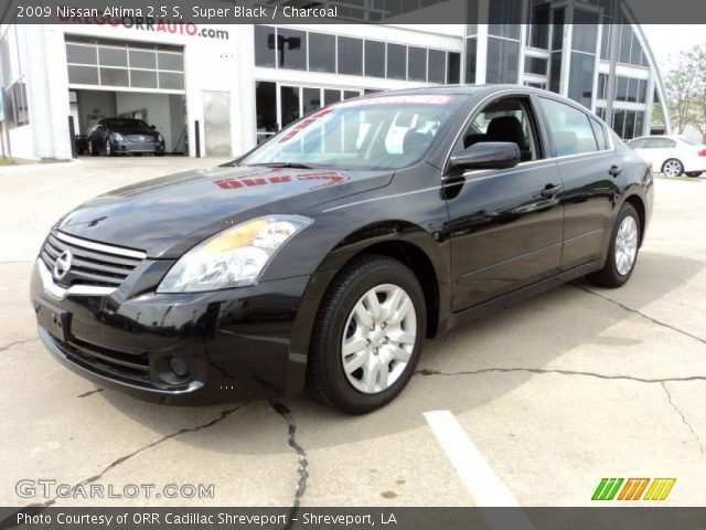 2009 Nissan Altima 2.5 S in Super Black