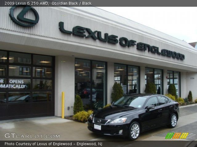 2009 Lexus IS 250 AWD in Obsidian Black