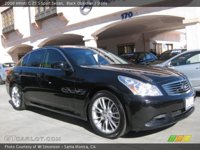 2008 Infiniti G 35 S Sport Sedan in Black Obsidian