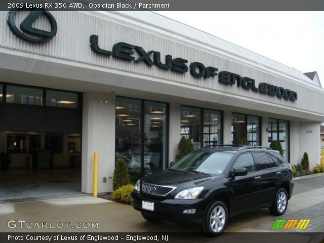 2009 Lexus RX 350 AWD in Obsidian Black