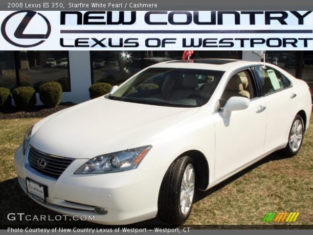 2008 Lexus ES 350 in Starfire White Pearl