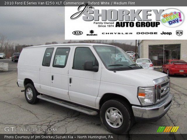 2010 Ford E Series Van E250 XLT Commericial in Oxford White
