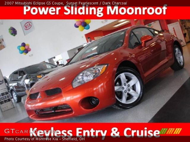 2007 Mitsubishi Eclipse GS Coupe in Sunset Pearlescent
