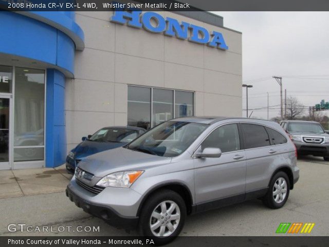 2008 Honda CR-V EX-L 4WD in Whistler Silver Metallic