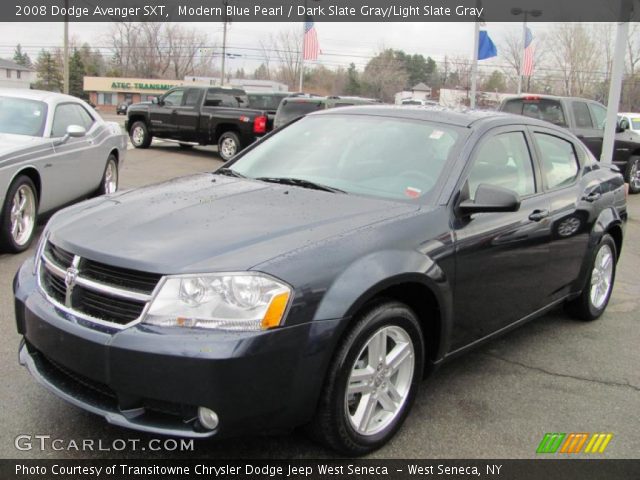 2008 Dodge Avenger SXT in Modern Blue Pearl