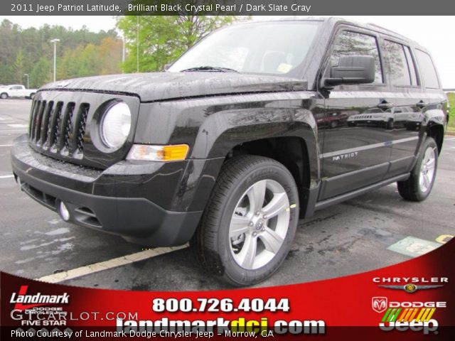 2011 Jeep Patriot Latitude in Brilliant Black Crystal Pearl