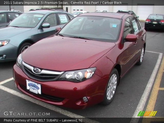 2011 Subaru Impreza 2.5i Premium Sedan in Camellia Red Pearl