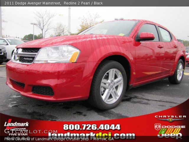 2011 Dodge Avenger Mainstreet in Redline 2 Pearl