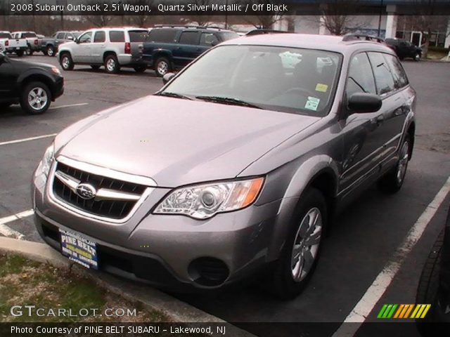 2008 Subaru Outback 2.5i Wagon in Quartz Silver Metallic