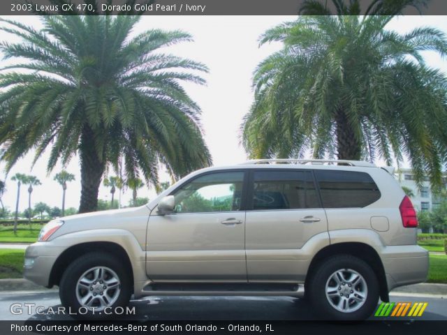 2003 Lexus GX 470 in Dorado Gold Pearl