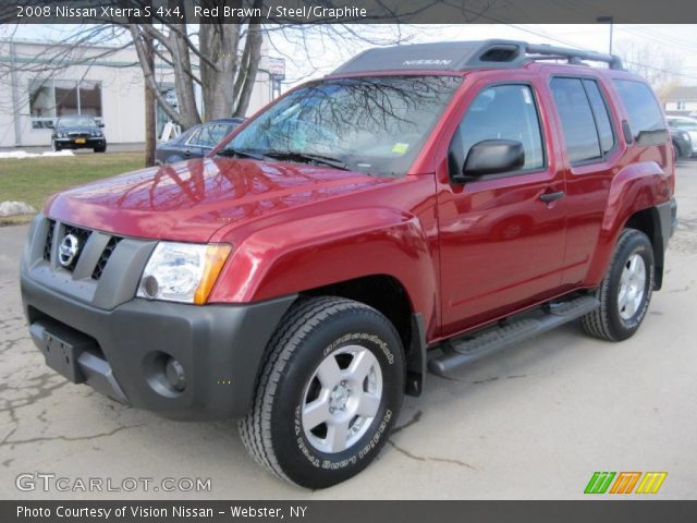 2008 Nissan Xterra S 4x4 in Red Brawn
