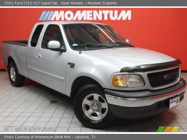 2001 Ford F150 XLT SuperCab in Silver Metallic