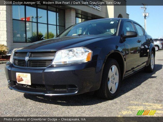 2008 Dodge Avenger SE in Modern Blue Pearl