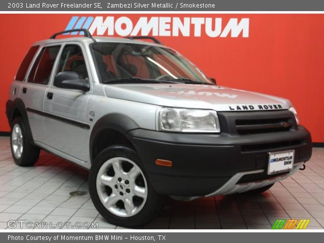 2003 Land Rover Freelander SE in Zambezi Silver Metallic