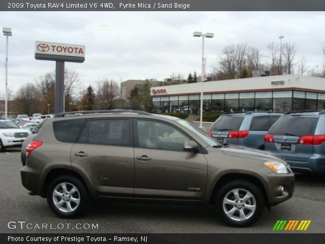 2009 Toyota RAV4 Limited V6 4WD in Pyrite Mica