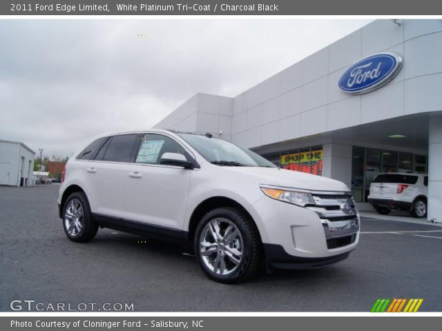 2011 Ford Edge Limited in White Platinum Tri-Coat