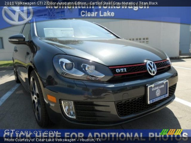 2011 Volkswagen GTI 2 Door Autobahn Edition in Carbon Steel Gray Metallic