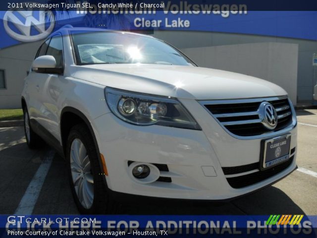 2011 Volkswagen Tiguan SEL in Candy White