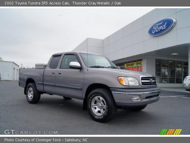 2002 Toyota Tundra SR5 Access Cab in Thunder Gray Metallic