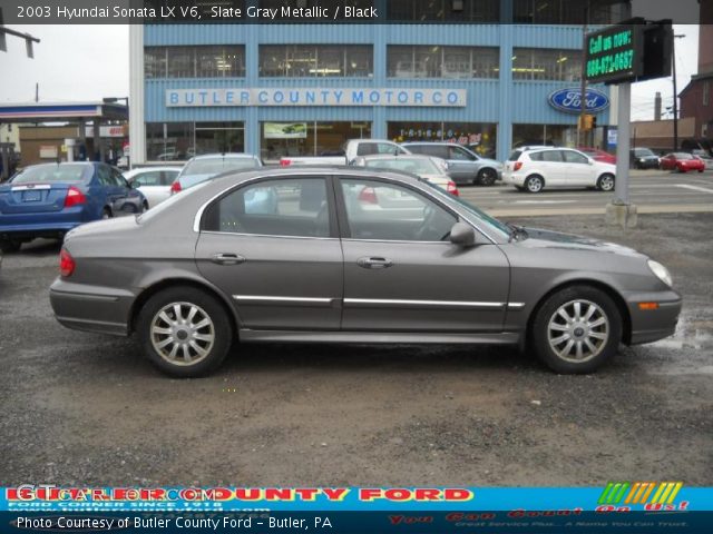 2003 Hyundai Sonata LX V6 in Slate Gray Metallic